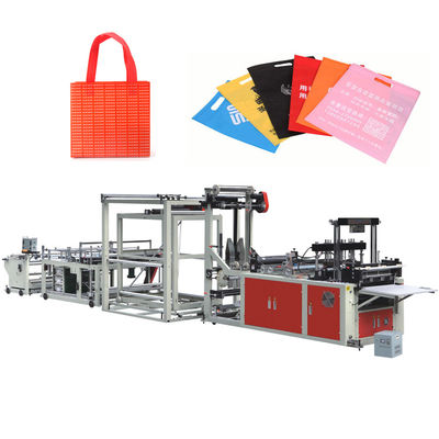 qualità  F600 Non Woven Fabric Vest Bag Making Machine With Auto Punching fabbrica